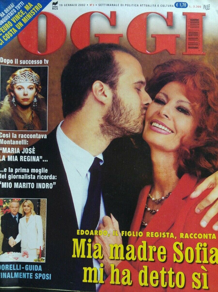 OGGI N.3 2002 SOFIA LOREN
