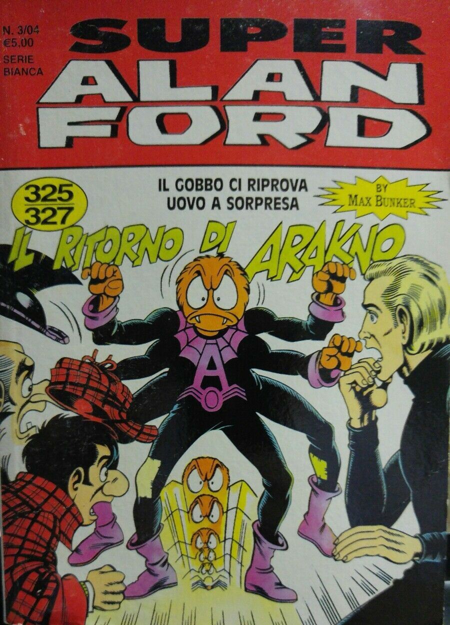 SUPER ALAN FORD N.3 2004 IL RITORNO DI ARAKNO