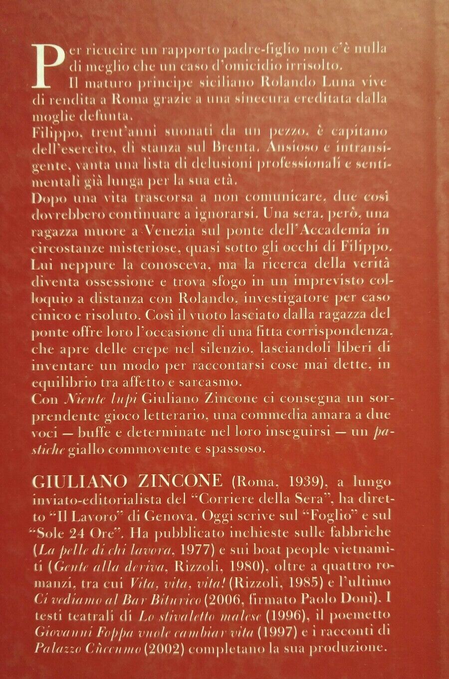 Niente lupi AE186