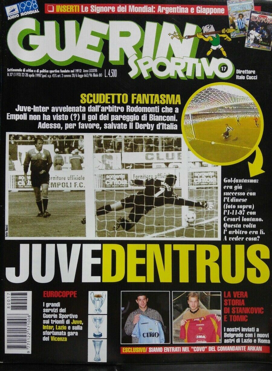 GUERIN SPORTIVO N.17  1998