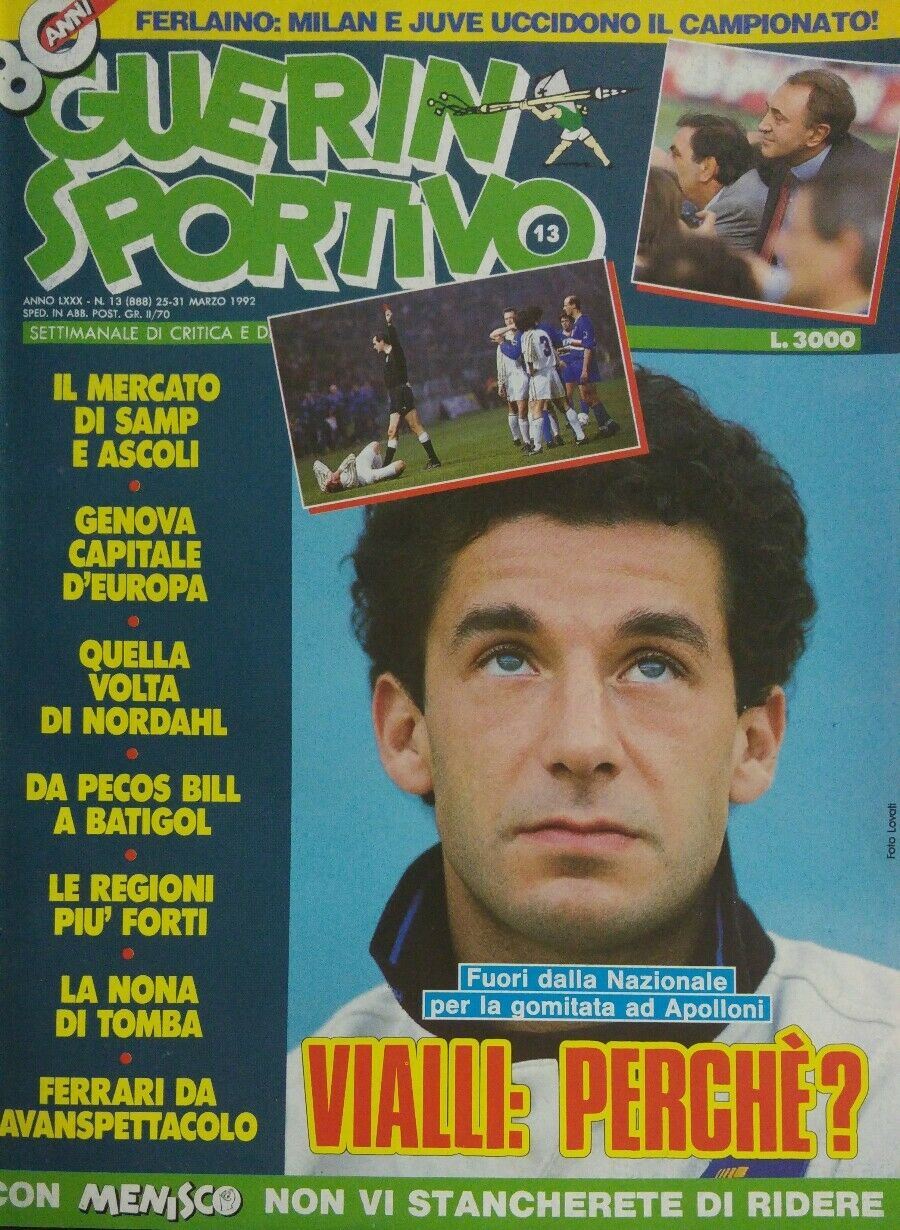 GUERIN SPORTIVO N.13 1992 OTTIMO