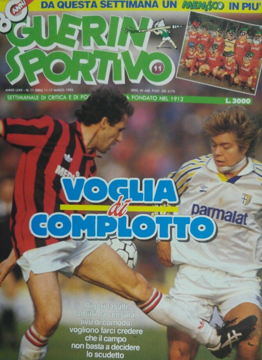 GUERIN SPORTIVO N.11 1992 OTTIMO