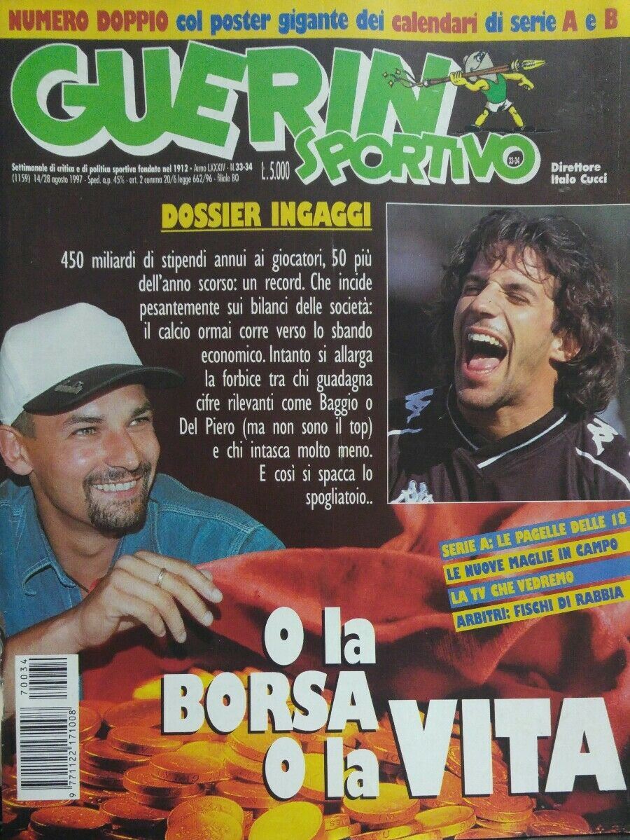 GUERIN SPORTIVO N.33/34 1997 OTTIMO