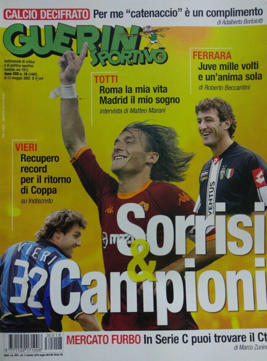 GUERIN SPORTIVO N.18  2003 OTTIMO