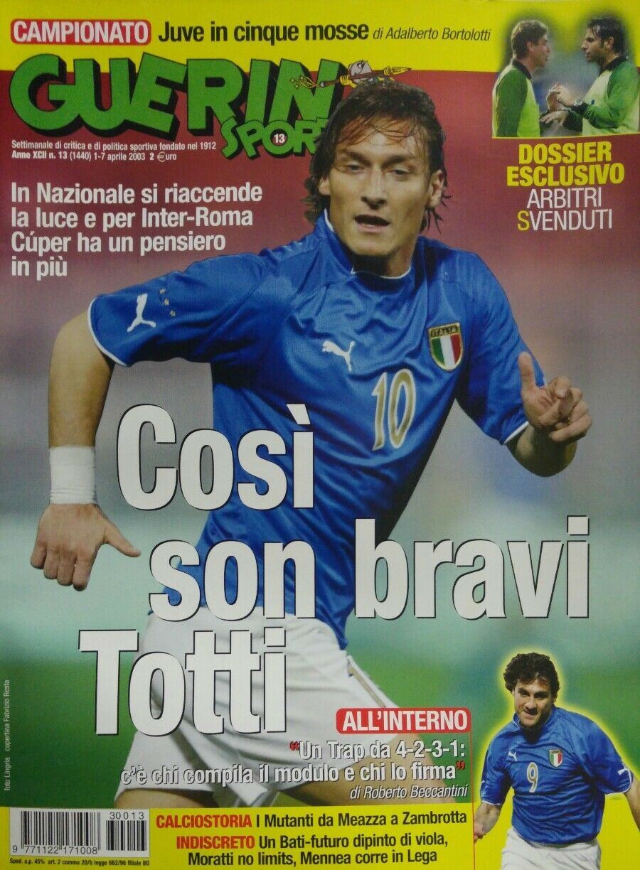 GUERIN SPORTIVO N.13 2003 OTTIMO