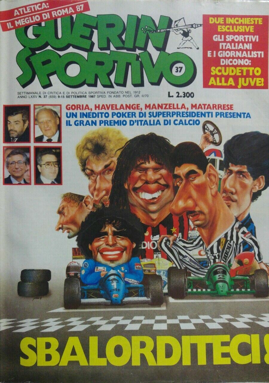 GUERIN SPORTIVO N.37 1987 OTTIMO