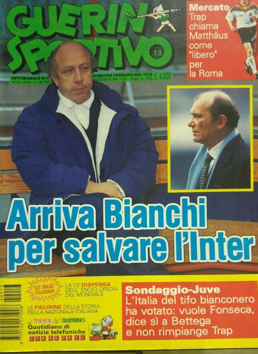 GUERIN SPORTIVO N.13 1994 OTTIMO CON INSERTO E FIGURINE