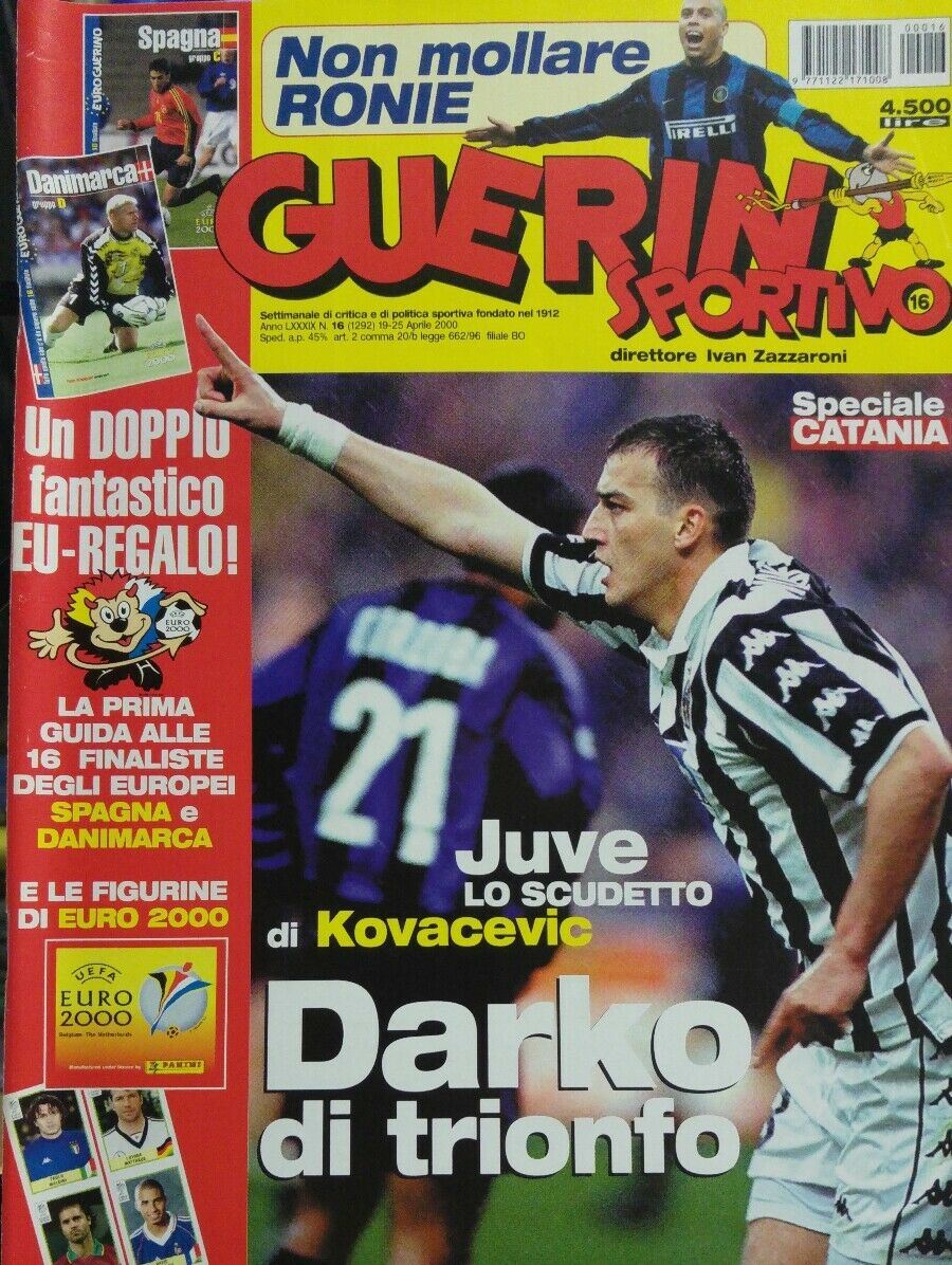 GUERIN SPORTIVO N.16 2000 OTTIMO CON FIGURINE
