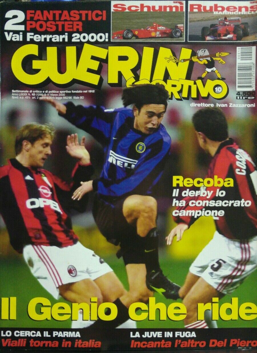 GUERIN SPORTIVO N.10 2000 OTTIMO CON POSTER