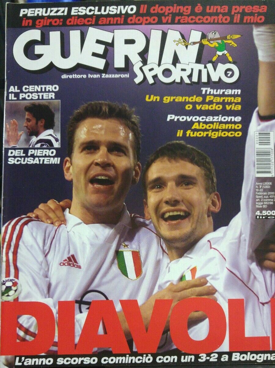 GUERIN SPORTIVO N.7 2000 OTTIMO CON POSTER