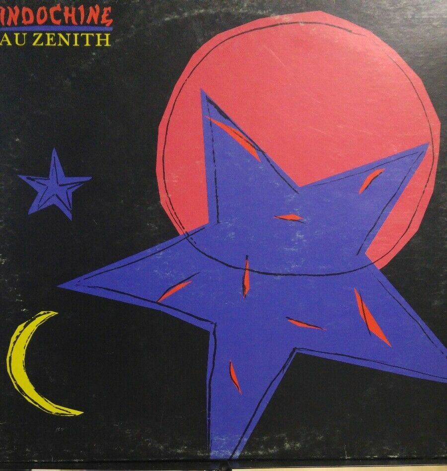 Indochine - Live at Zenith 1986. VINILE 33'