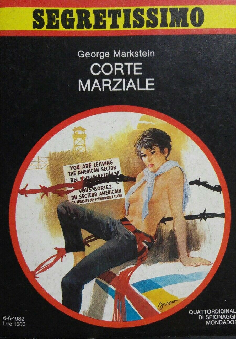 SEGRETISSIMO N.942  CORTE MARZIALE George Markstein