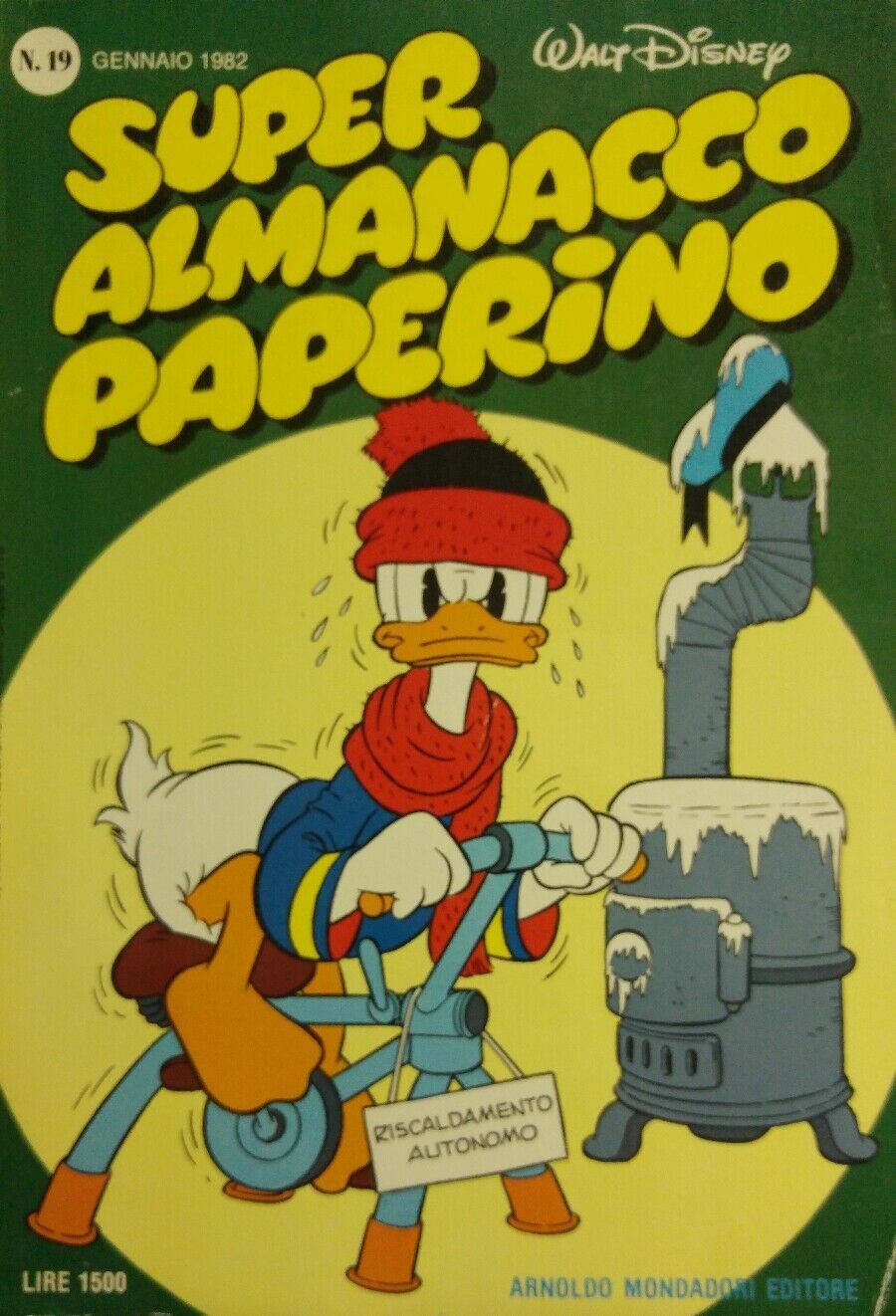 SUPER ALMANACCO PAPERINO N.19  GENNAIO 1982