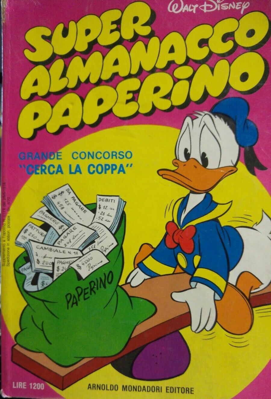 SUPER ALAMANACCO PAPERINO N.6 1978