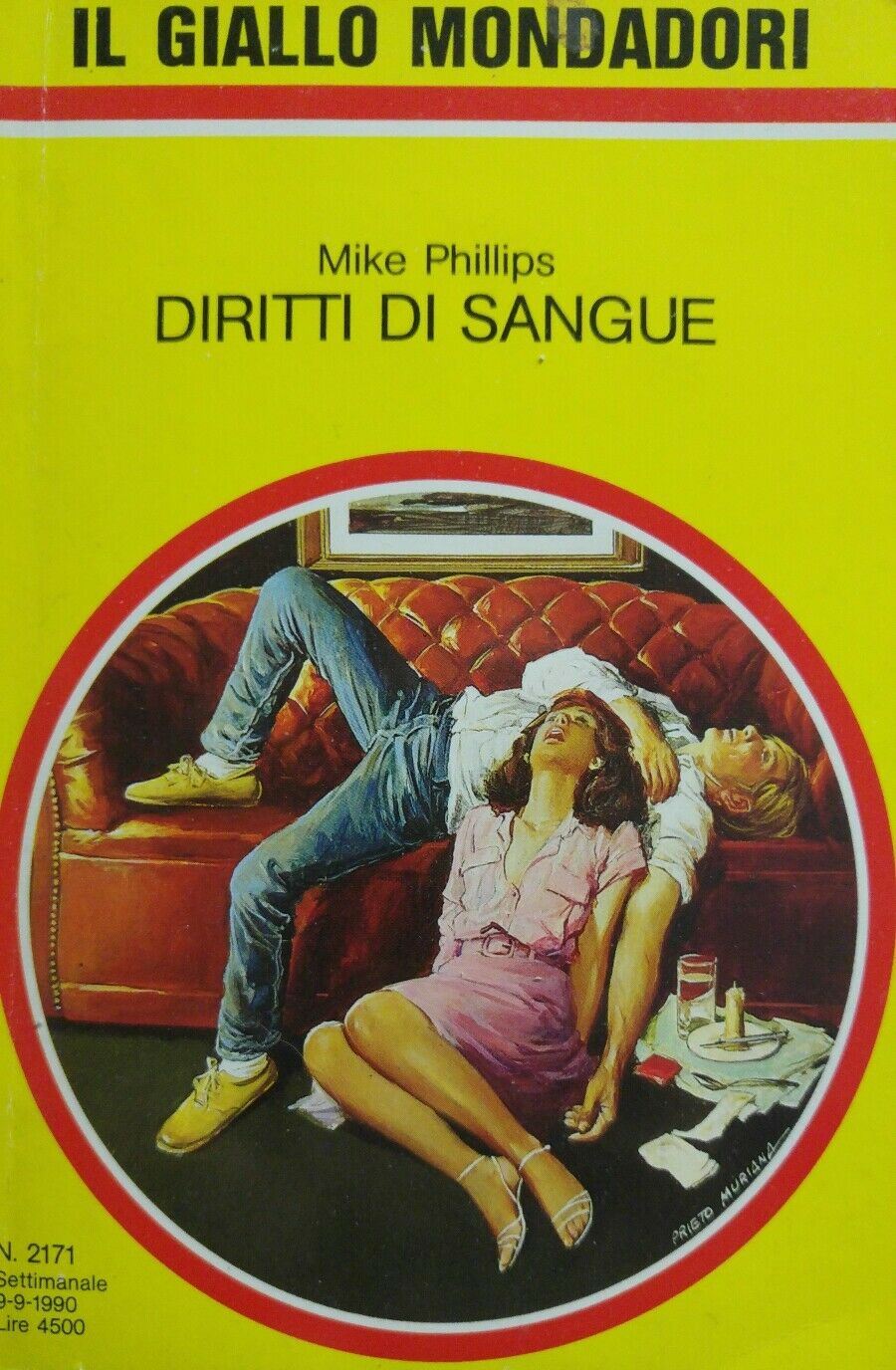 IL GIALLO MONDADORI N.2171  DIRITTI DI SANGUE