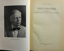 Carica l&#39;immagine nel visualizzatore di Gallery, Geist und Form. Aufsätze zur deutschen Literaturgeschichte AE139
