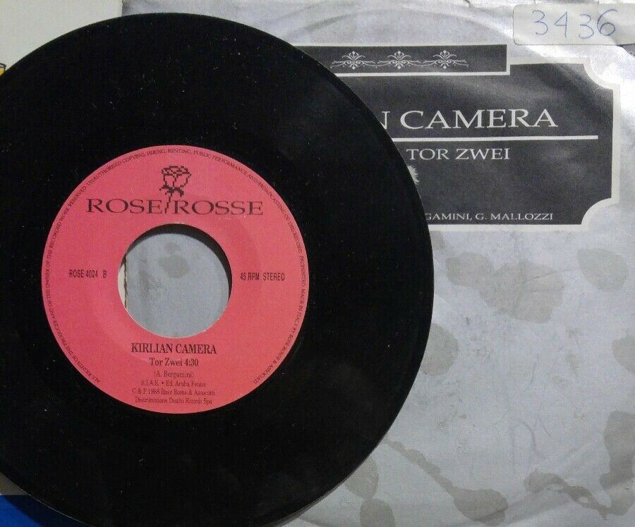 KIRLIAN CAMERA AUSTRIA TOR ZWEI FRYER BERGAMINI MALLOZZI 45 RPM 7