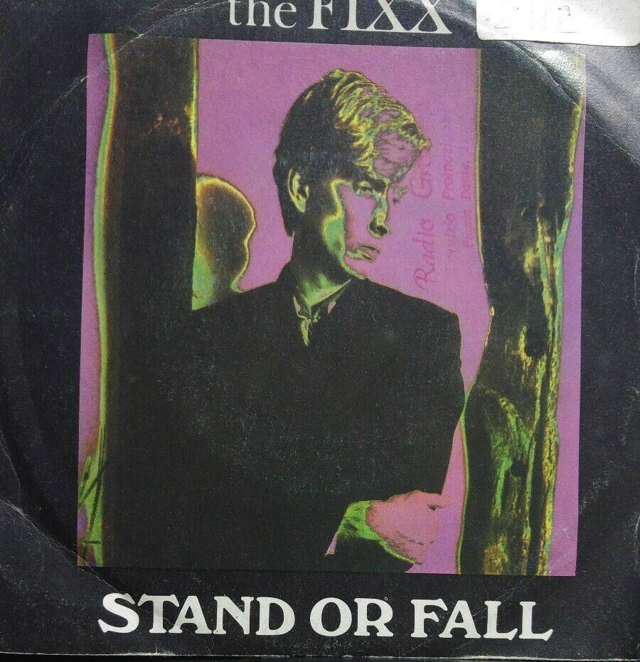 THE FIXX STAND OR FALL + THE STRAIN 1982 ITALY 7