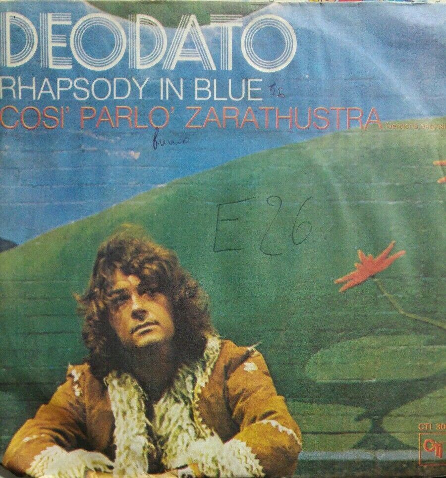 DEODATO RHAPSODY IN BLUE-disco 45 giri CTI Italy 1973