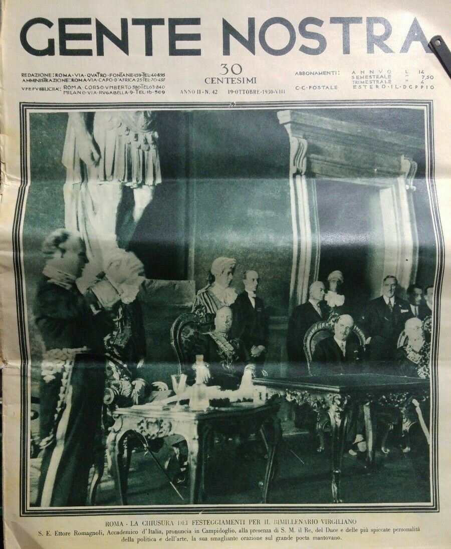 GENTE NOSTRA N.42 1930