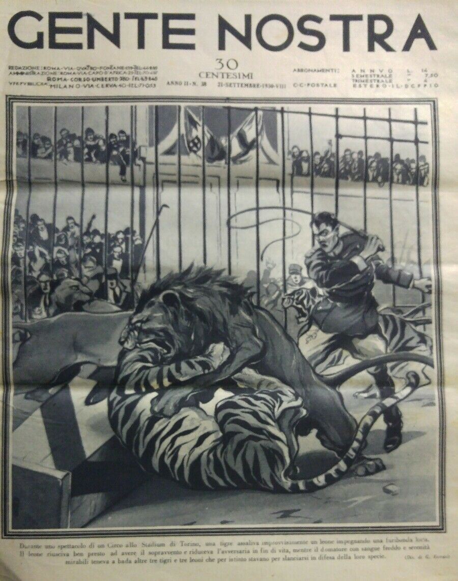 GENTE NOSTRA N.38  1930