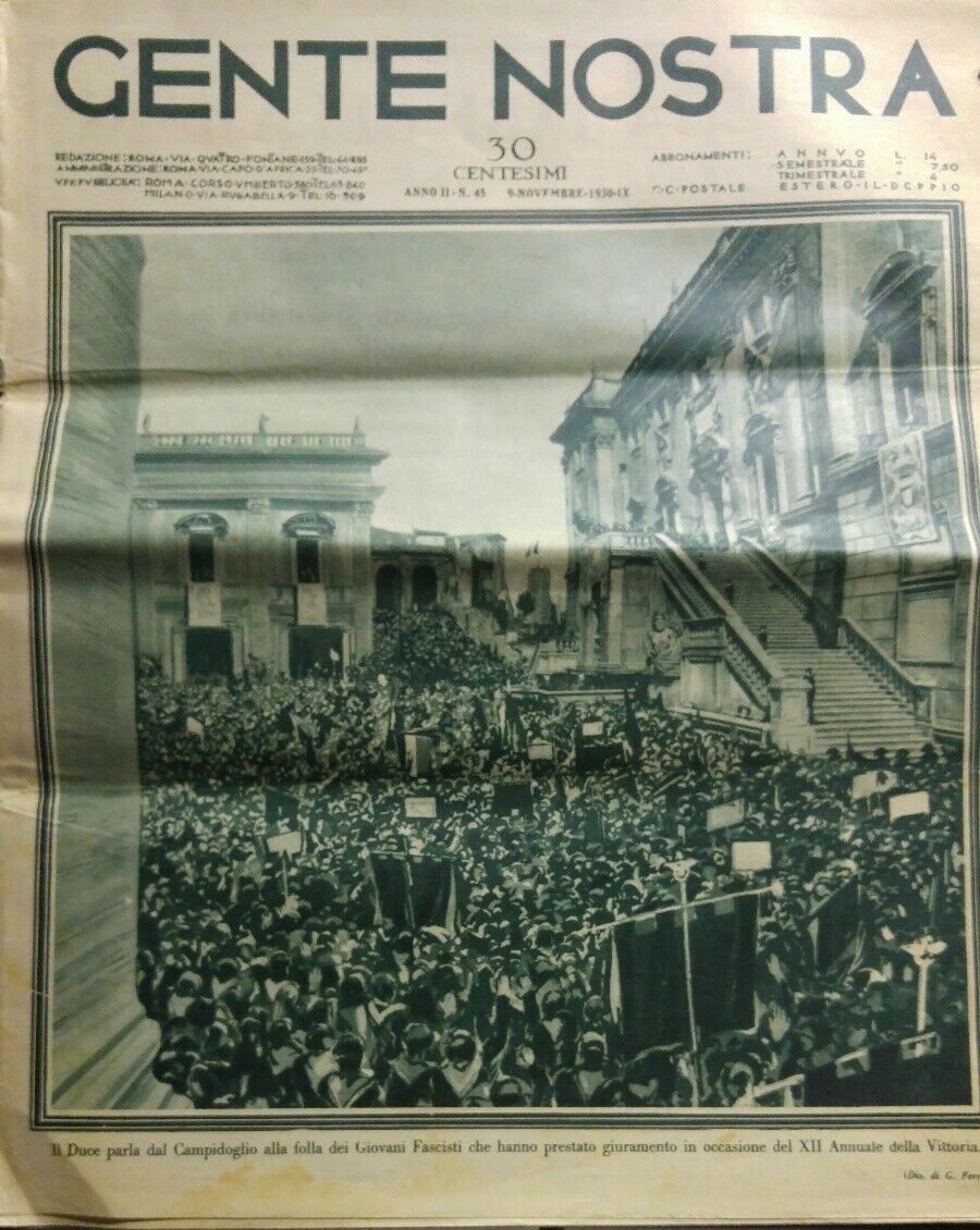 GENTE NOSTRA N.45 1930