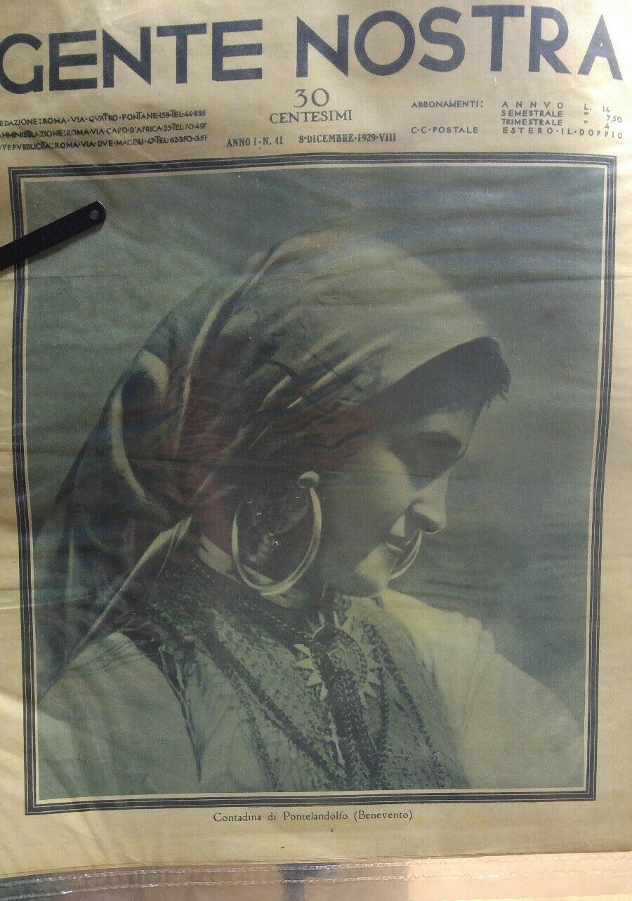 GENTE NOSTRA N.41 1929