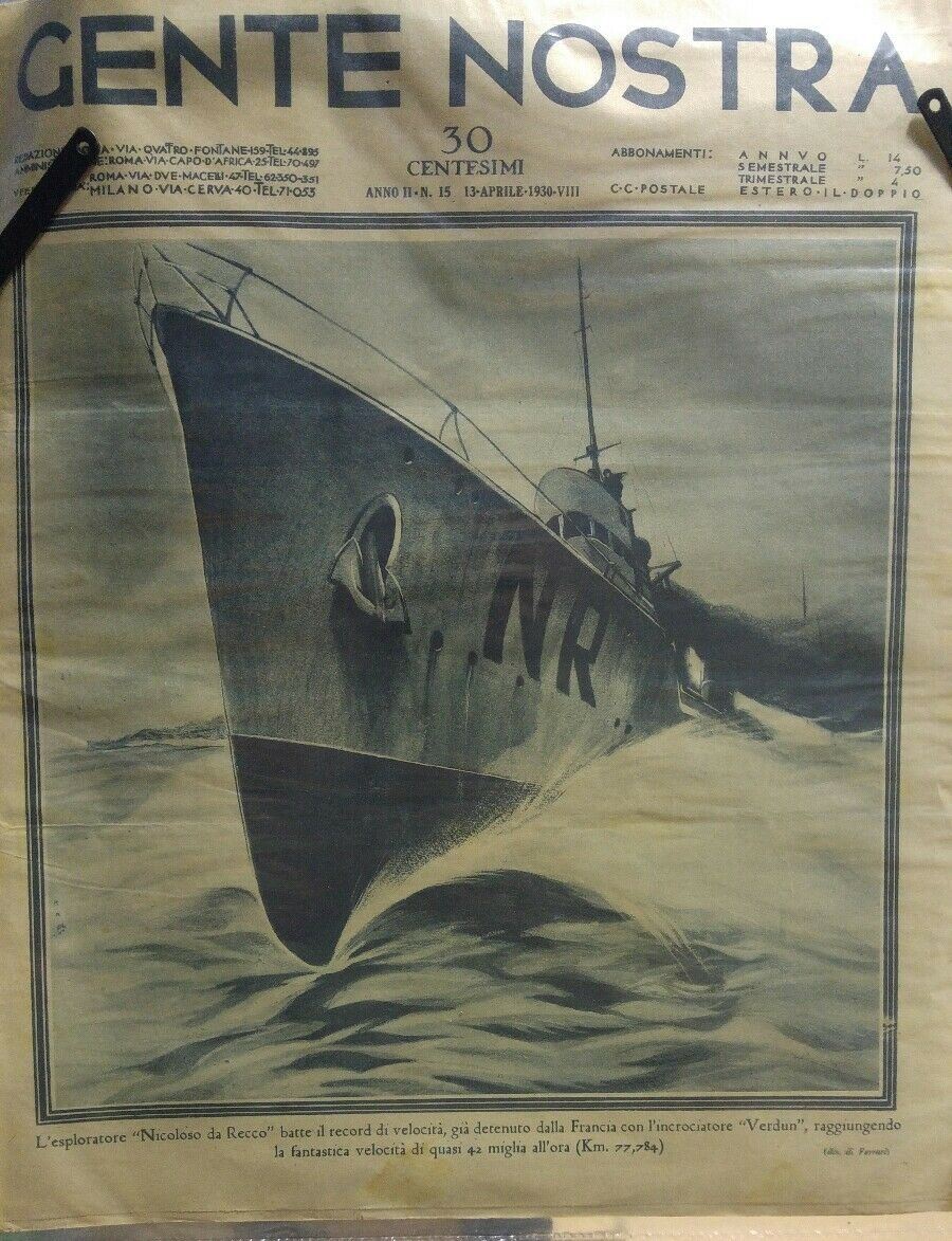 GENTE NOSTRA N.15 1930