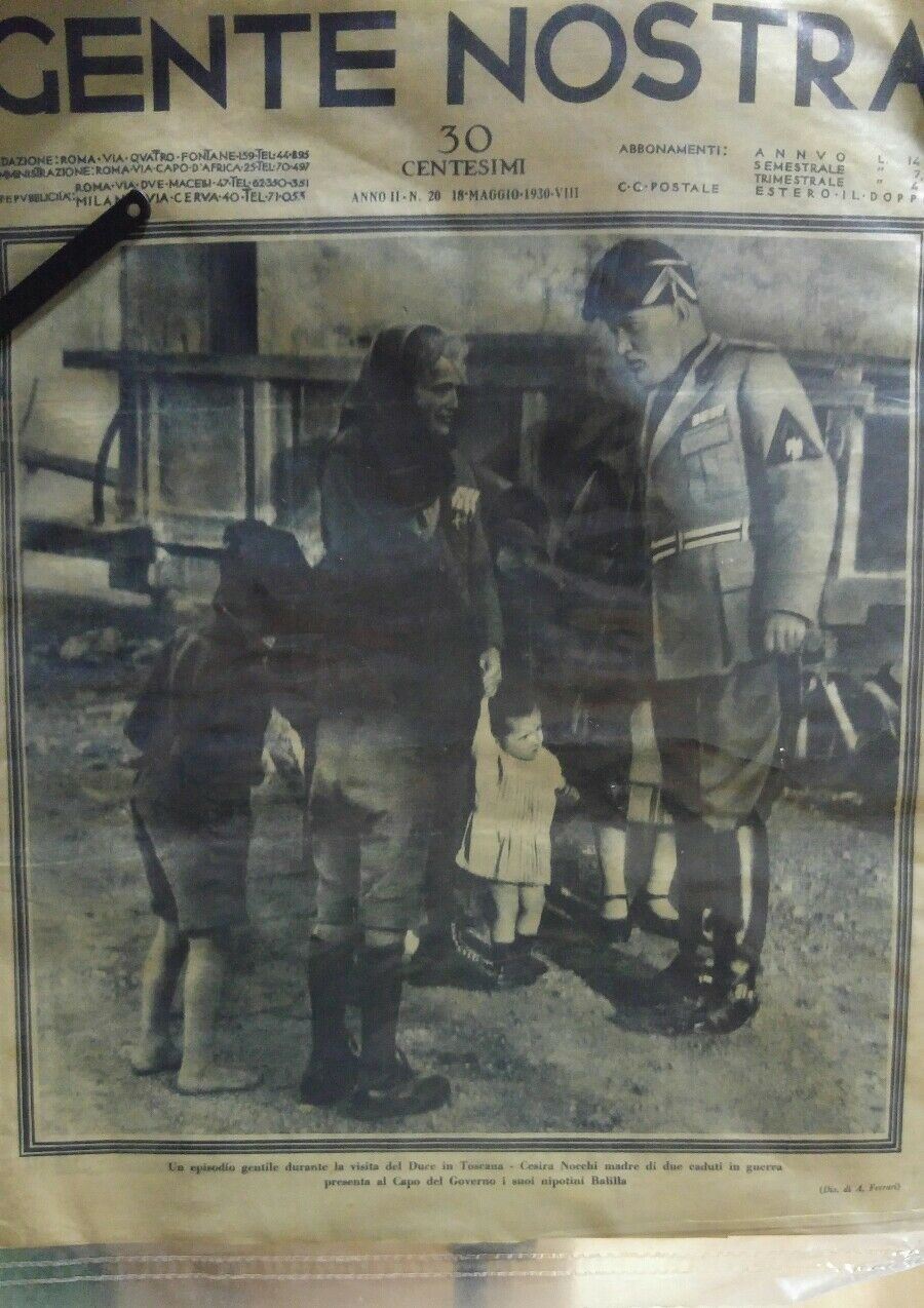 GENTE NOSTRA N.20 1930