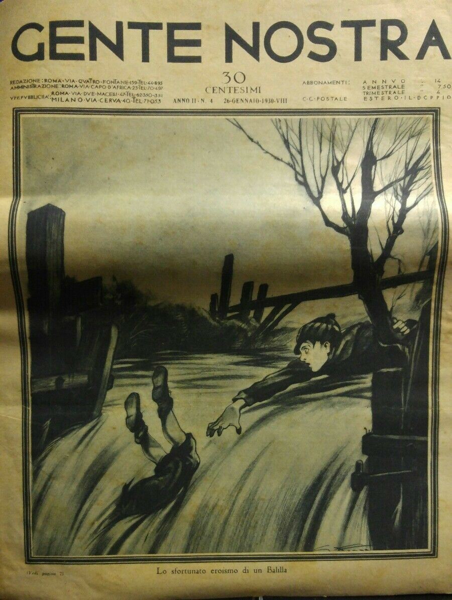 GENTE NOSTRA N.4 1930