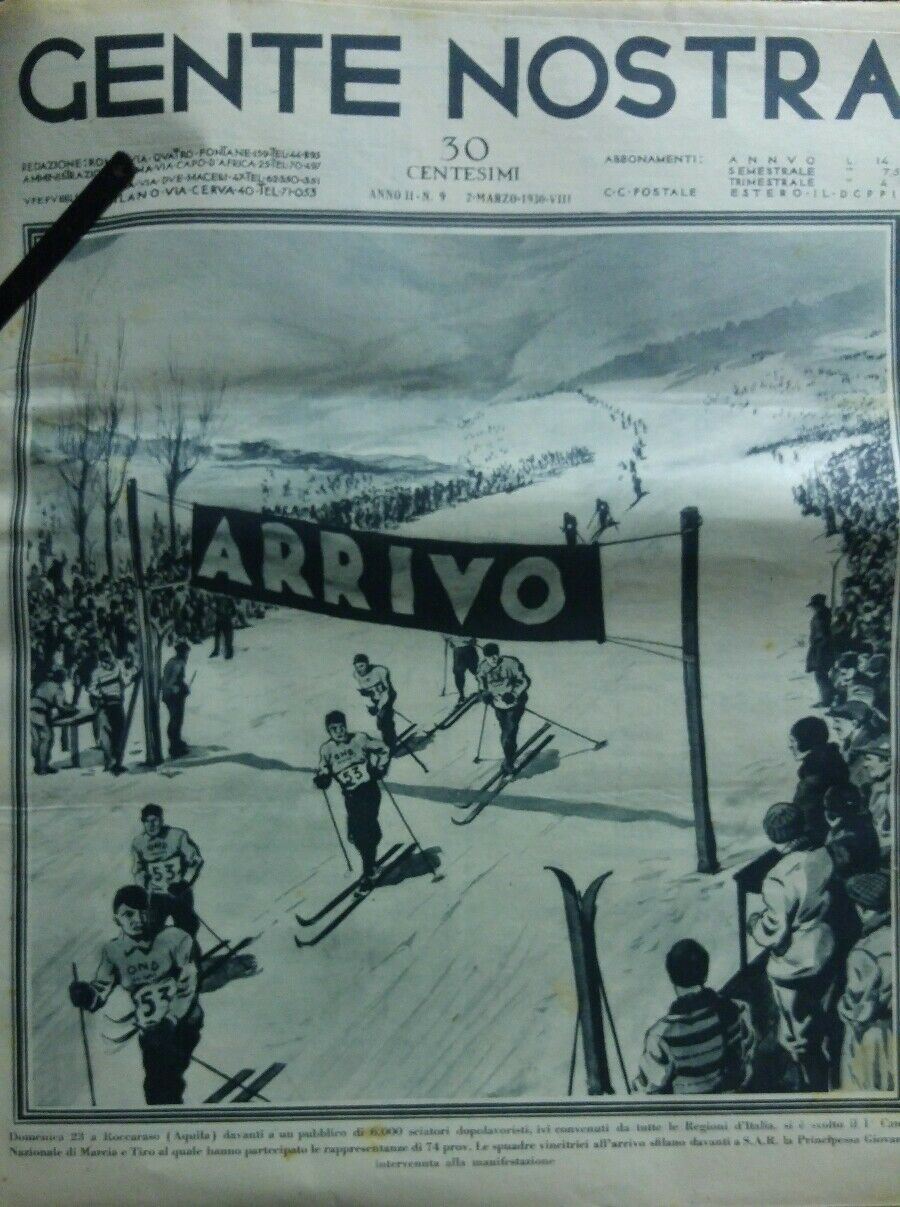 GENTE NOSTRA N.9 1930