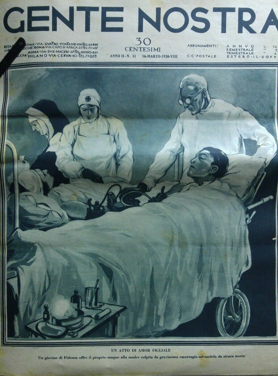 GENTE NOSTRA N.11 1930