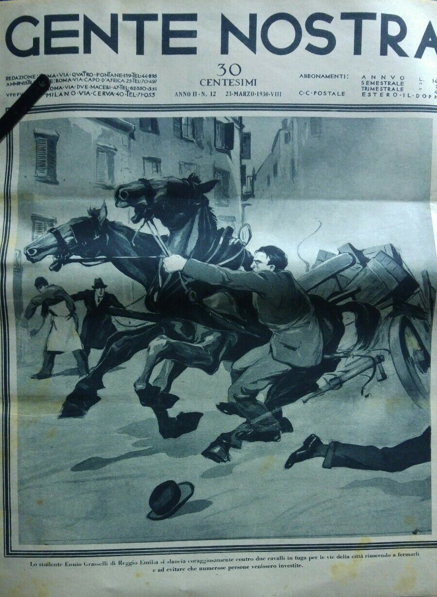 GENTE NOSTRA N.12 1930