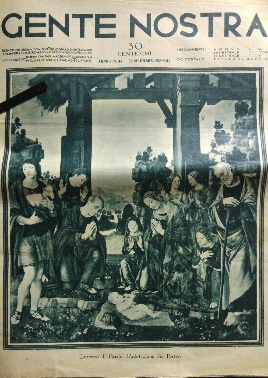 GENTE NOSTRA N.43  1929