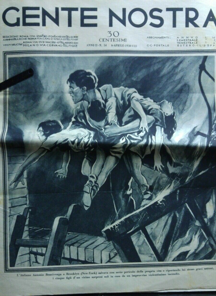 GENTE NOSTRA N.14  1930