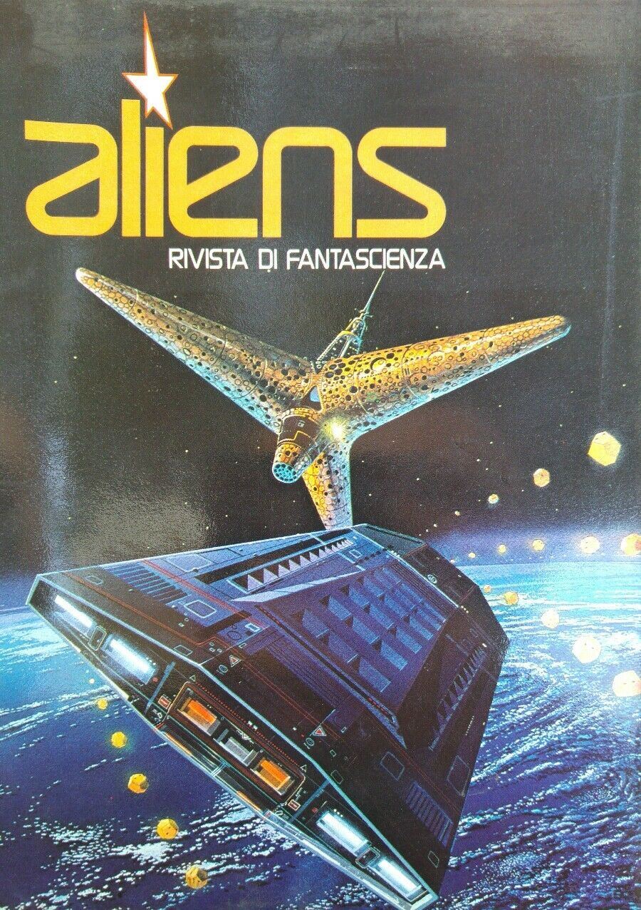 ALIENS TIVISTA DI FANTASCIENZA GENNAIO 1980 ARMENIA EDITORE