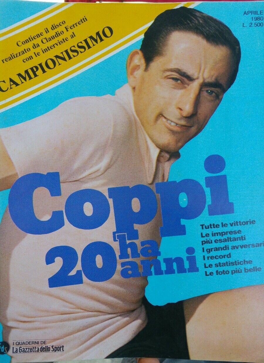 I QUADERNI DE LA GAZZETTA DELLO SPORT APRILE 1980 COPPI