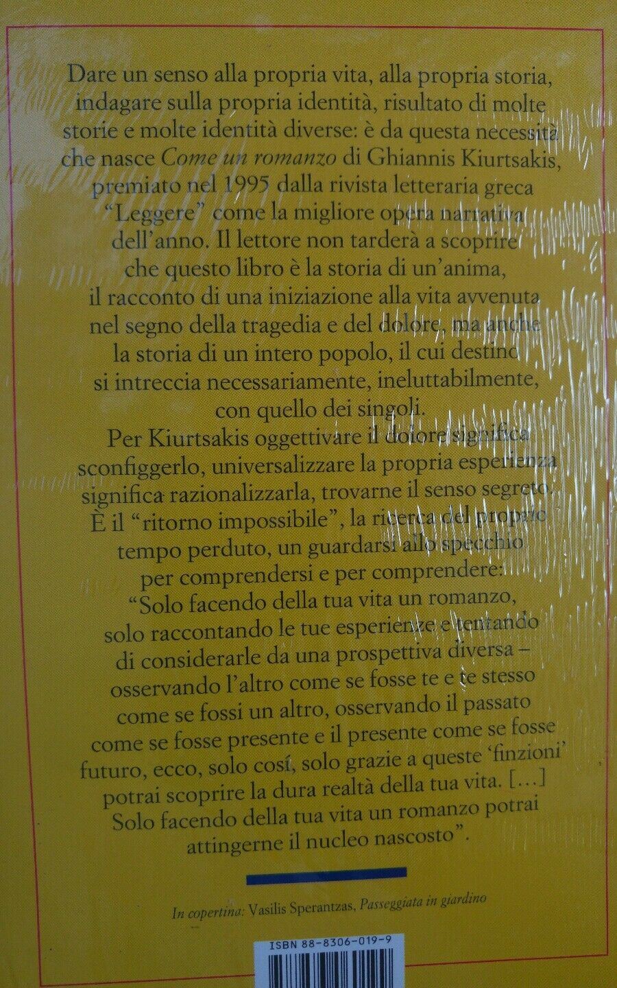 COME UN ROMANZO GHIANNIS KIURTSAKIS