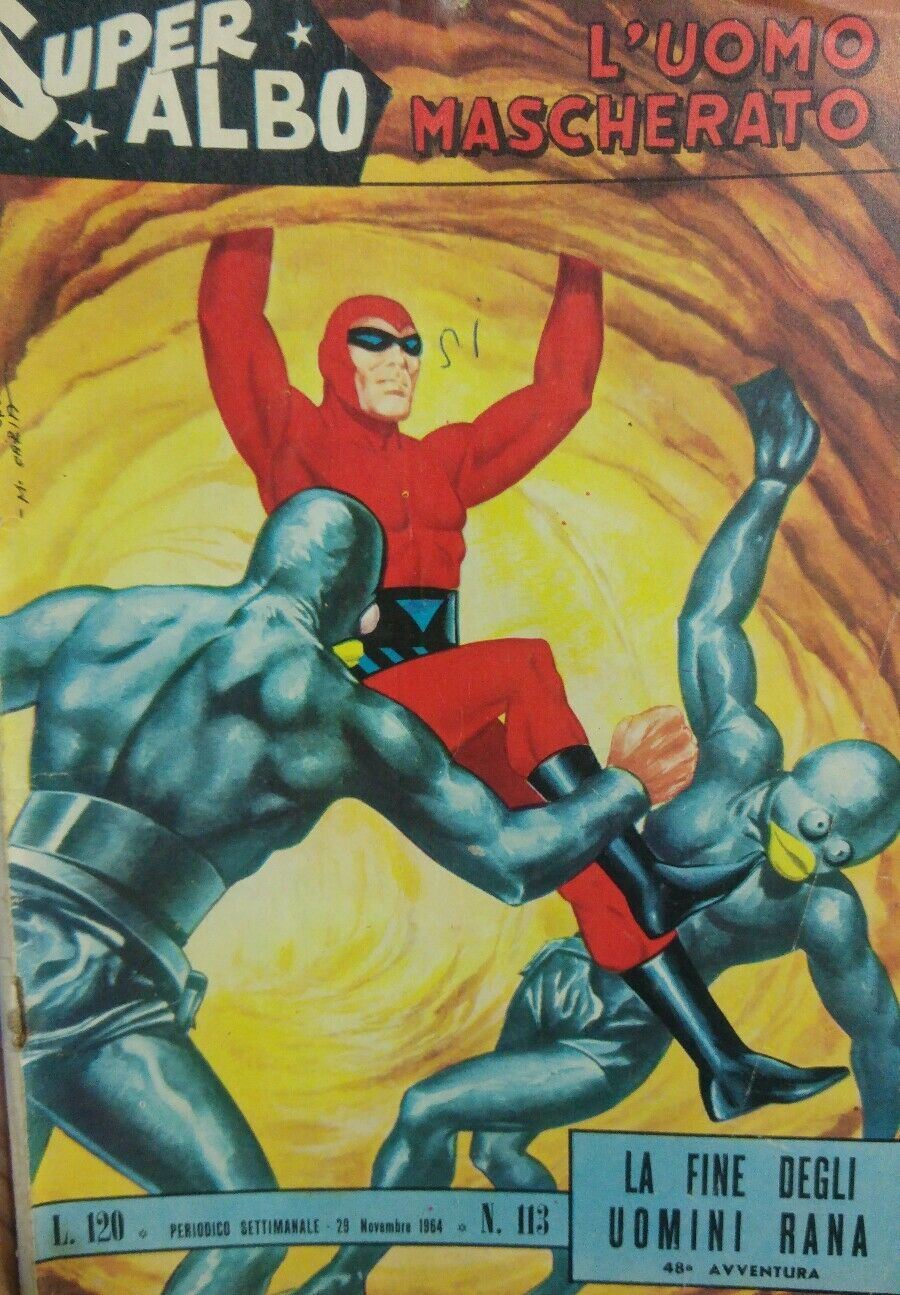SUPER ALBO L'UOMO MASCHERATO N.113 NON DI RESO
