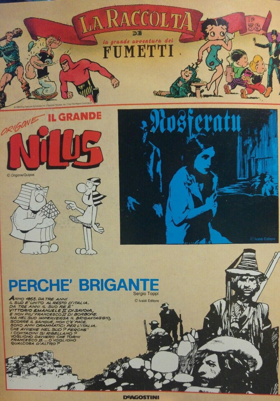 LA RACCOLTA LA GRANDE AVVENTURA DEI FUMETTI N.38