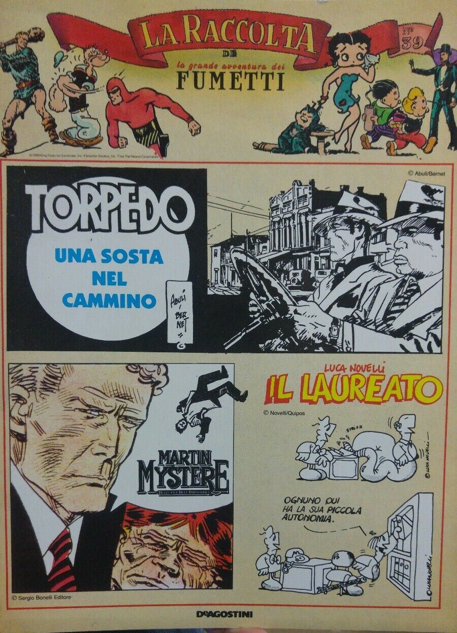 LA RACCOLTA LA GRANDE AVVENTURA DEI FUMETTI N.39