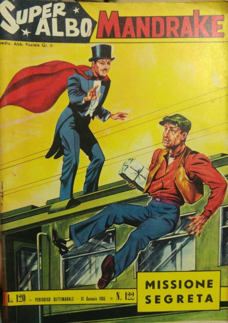 SUPER ALBO MANDRAKE N.122 MISSIONE SEGRETA