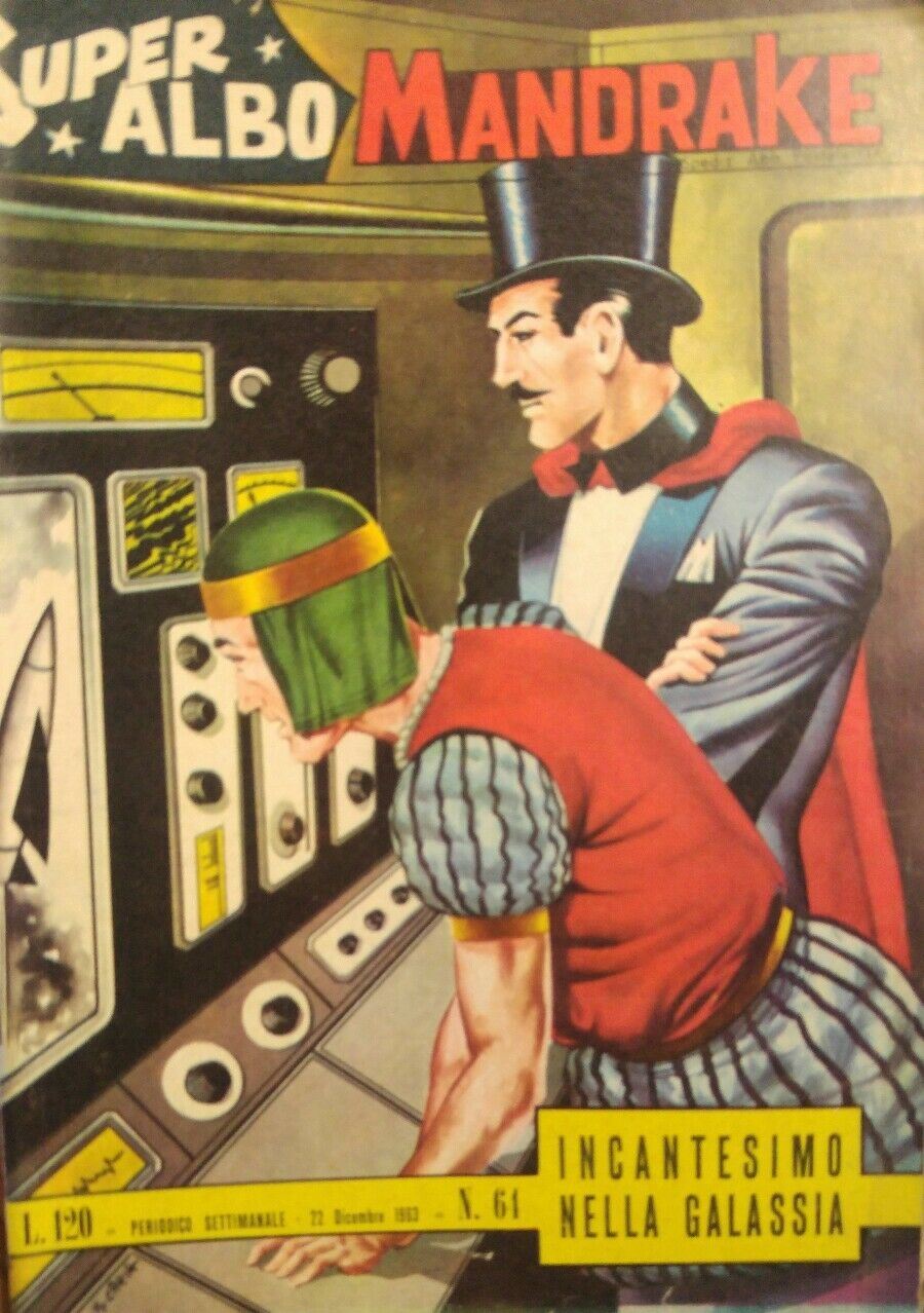 SUPER ALBO MANDRAKE N.61 INCANTESIMO NELLA GALASSIA