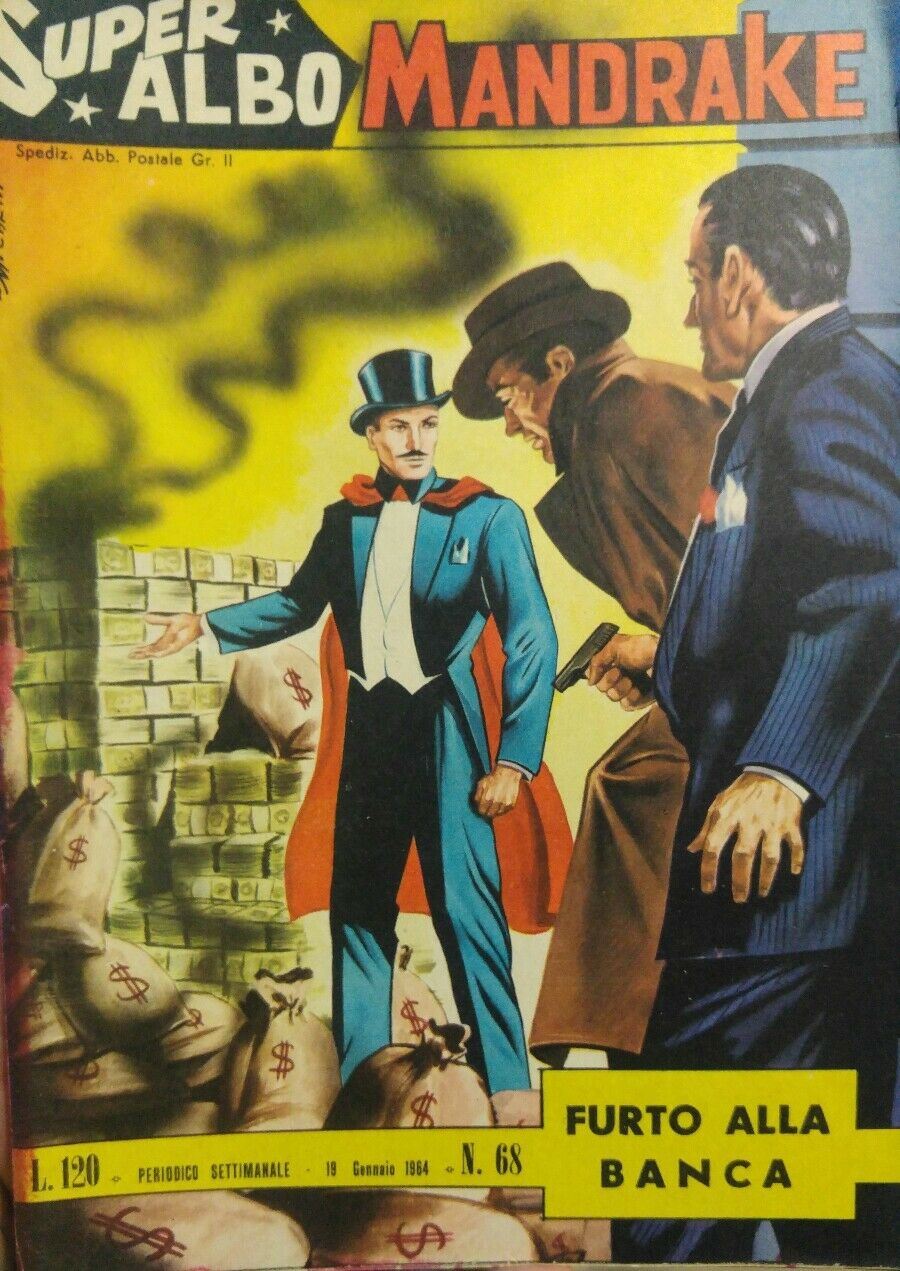 SUPER ALBO MANDRAKE N.68 FURTO ALLA BANCA