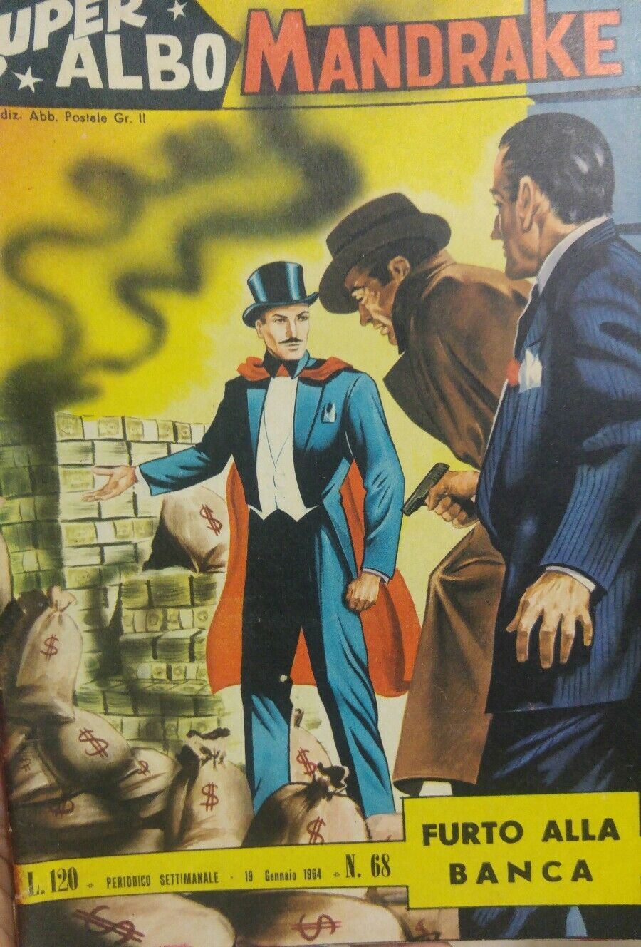 SUPER ALBO MANDRAKE N.68 FURTO ALLA BANCA