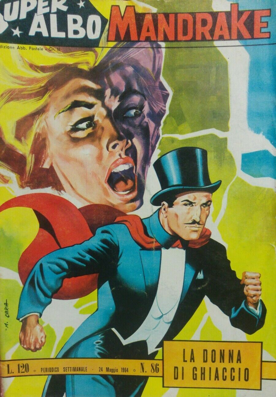 SUPER ALBO MABDRAKE N.86 LA DONNA DI GHIACCIO