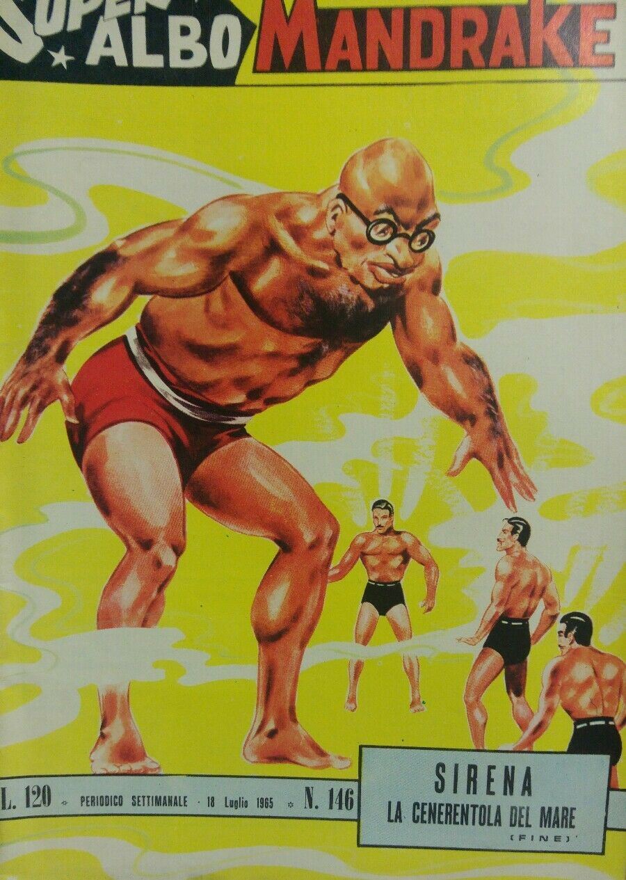 SUPER ALBO MANDRAKE N.146 SIRENA LA CENERENTOLA DEL MARE