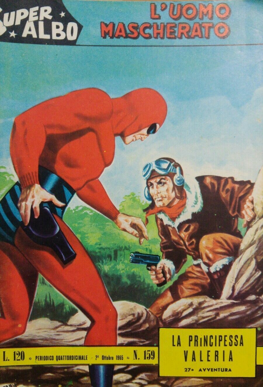SUPER ALBO L'UOMO MASCHERATO N.159 LA PRINCIPESSA VALERIA