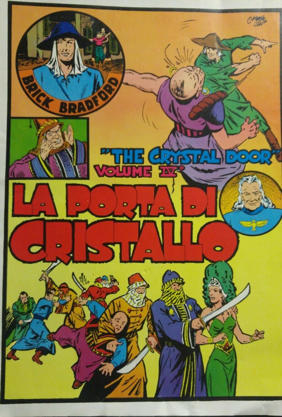 BRICK BRADFORD LA PORTA DI CRISTALLO AMERICAN COMICS N.16