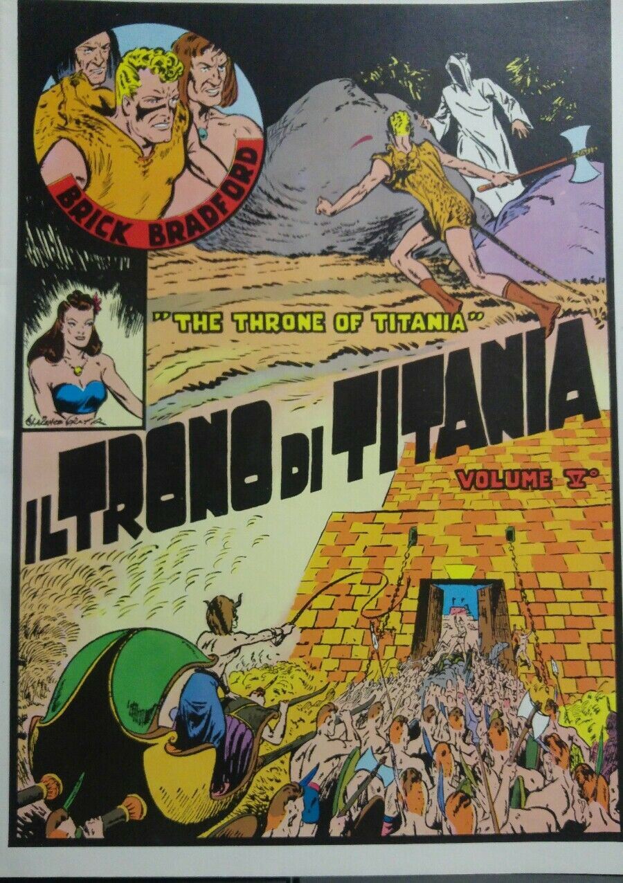 BRICK BRADFORD IL TRONO DI TIRANIA V AMERICAN COMICS N.11